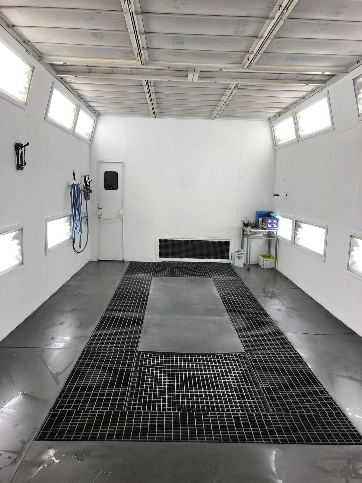 Notre cabine de peinture professionnelle
